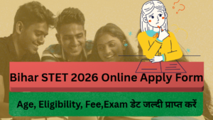 Bihar STET 2026 Online Apply
